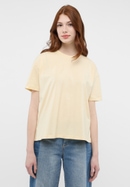 Shirt in gelb bedruckt