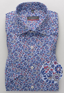 ETERNA print cotton shirt MODERN FIT