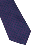 Tie in purple structured