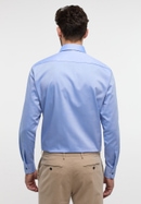 MODERN FIT Hemd in blaugrau unifarben