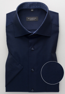 ETERNA plain pinpoint short-sleeved shirt COMFORT FIT