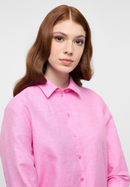 Linen Shirt Blouse in rose plain