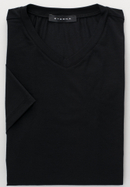 Bodyshirt in schwarz unifarben