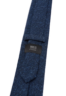 Krawatte in dunkelblau unifarben