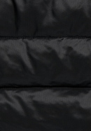 Steppjacke in schwarz unifarben
