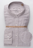 ETERNA Upcycling linen shirt REGULAR FIT