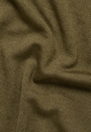 ETERNA unifarbener Strick-Pullover mit Polokragen