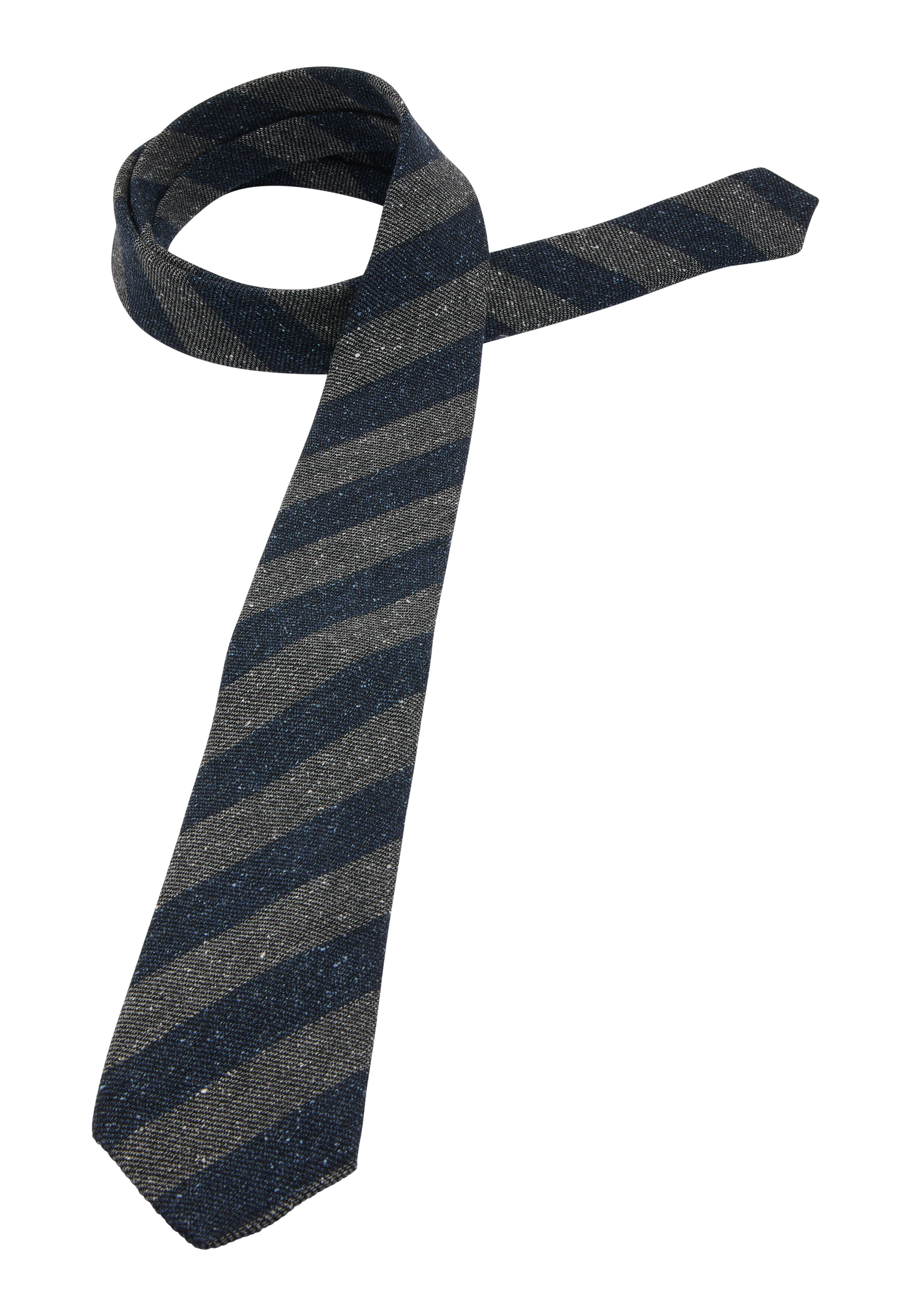 Krawatte in anthrazit gestreift