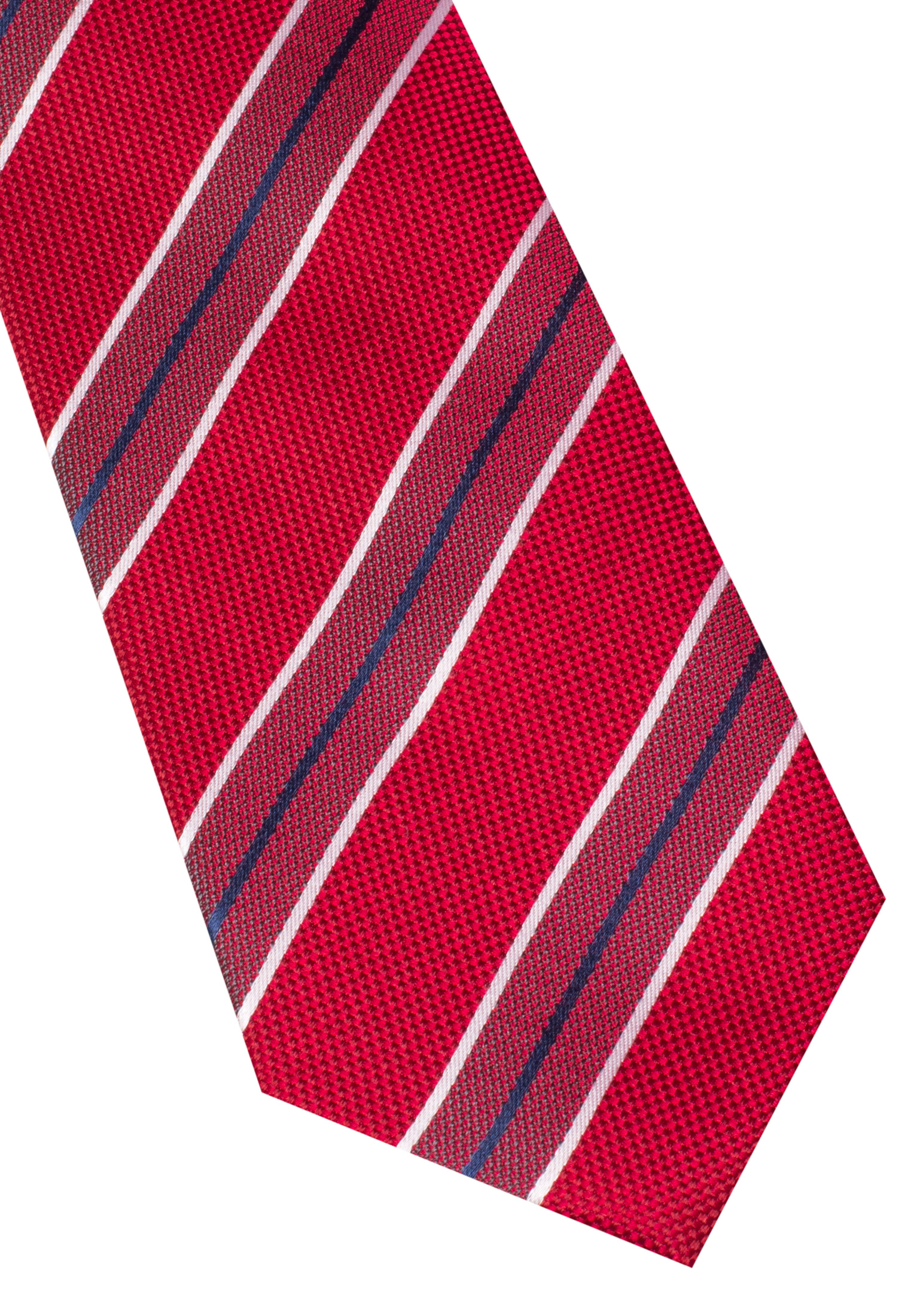 Krawatte in rot gestreift
