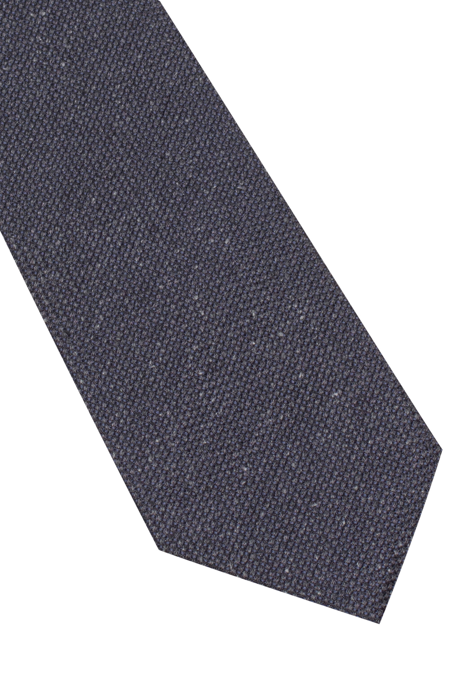 Krawatte in grau unifarben