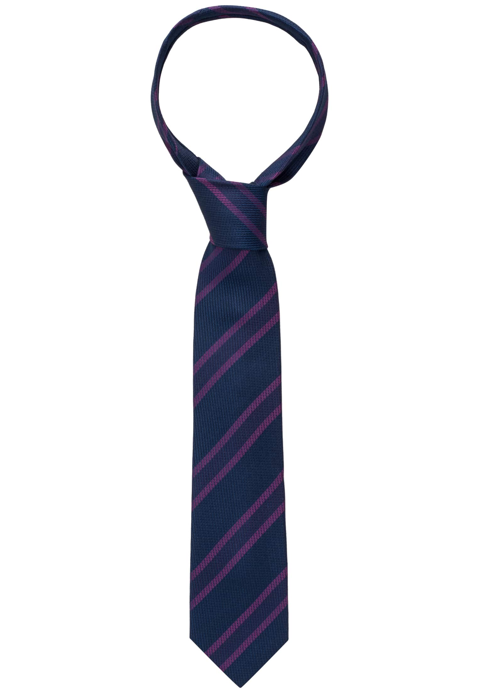 Krawatte in lila gestreift